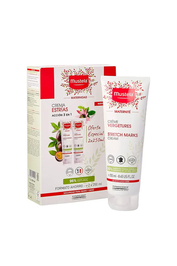 Mustela Crème Prévention Vergetures 2x250ml
