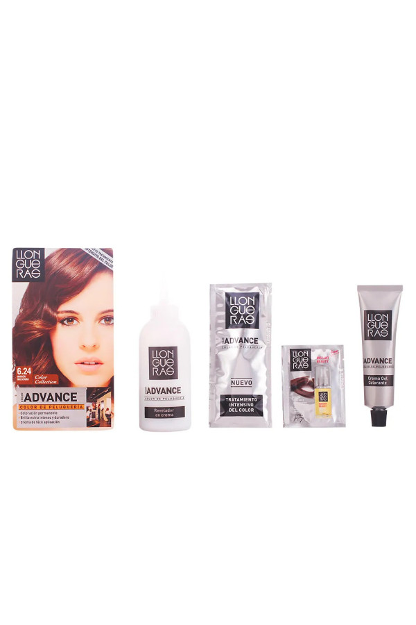 Llongueras Color Advance Hair Colour 6,24 Macadamia Brown