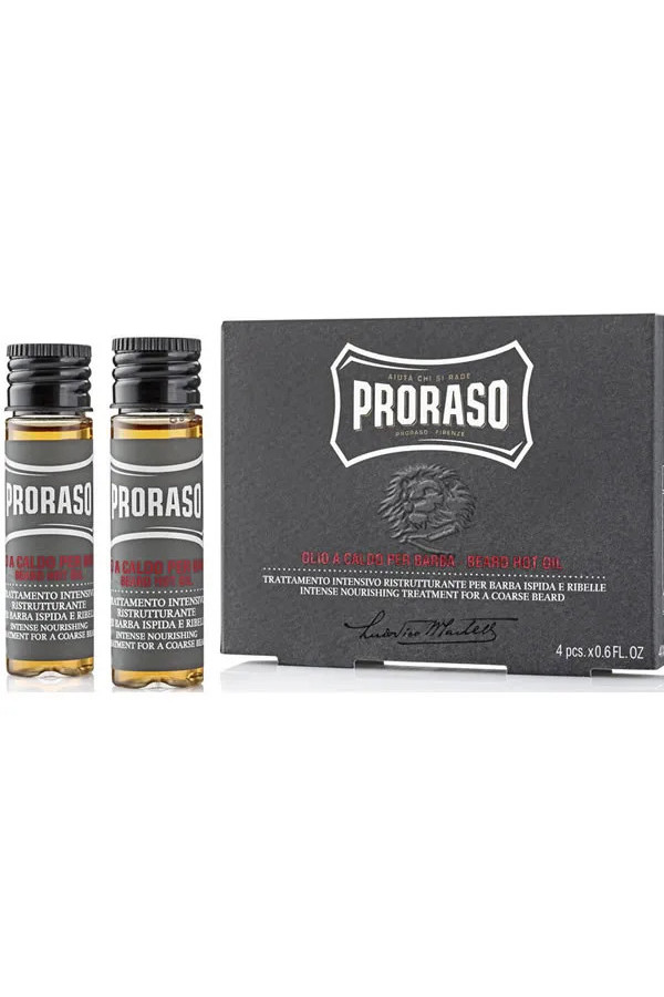 Proraso Barbe Huile Chaud 4x17ml