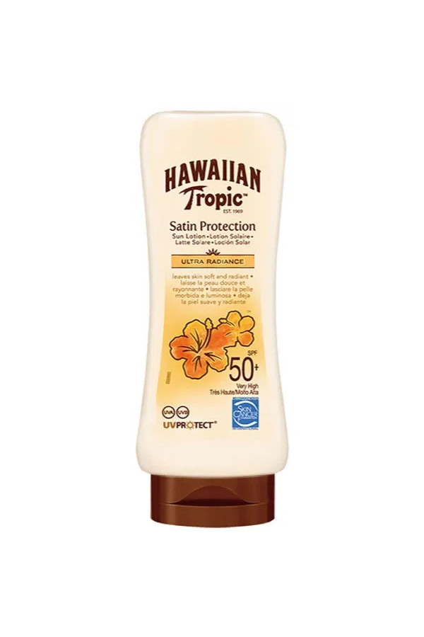 Hawaiian Tropic Satin Protection Ultra Radiance Lotion Solaire Spf50 180ml