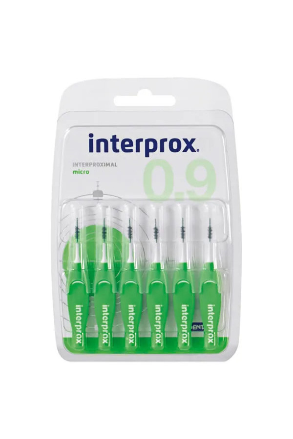 Interprox 0.9 Interproximaux Micro 6 Unités 