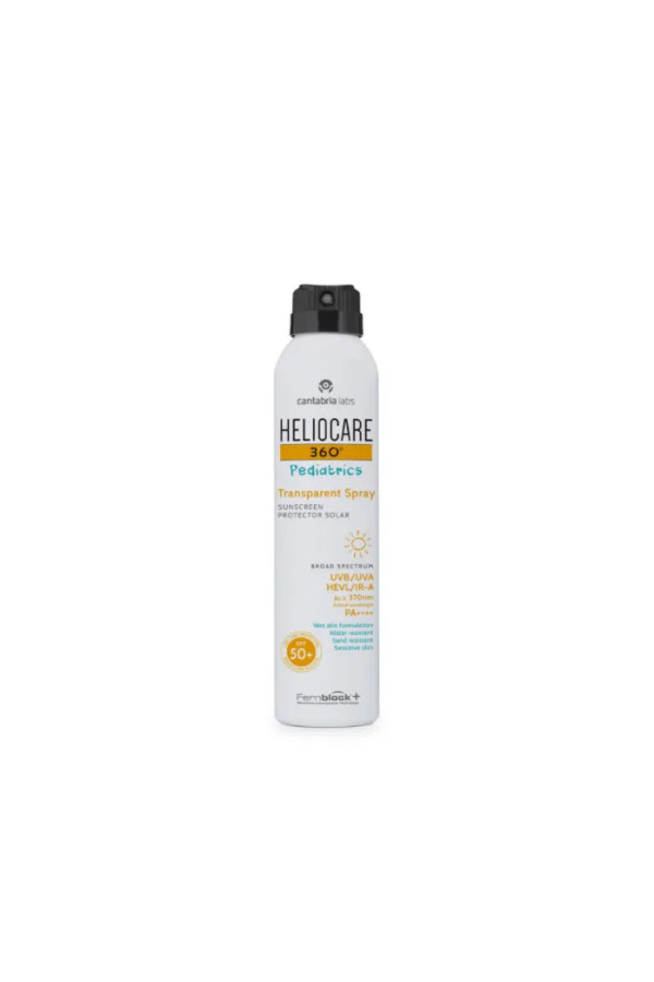 Heliocare 360 Pediatrics Spray Transparent SPF 50 200ml