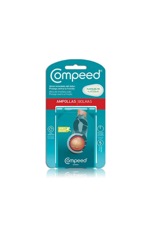 Compeed Pansement Ampoules Plante Du Pied 5 Unités