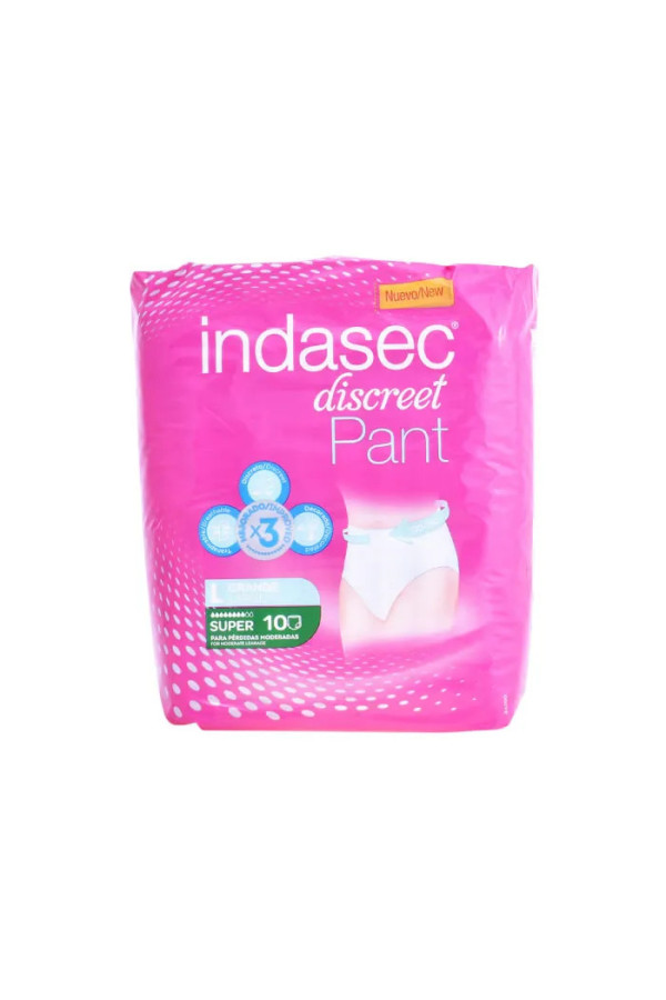 Indasec Pant Super Large Size 10 Unités