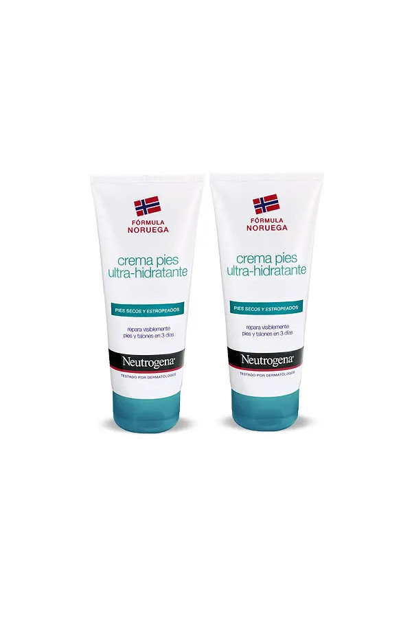 Neutrogena Crème Pieds Très Secs Et Abîmés 2x100ml