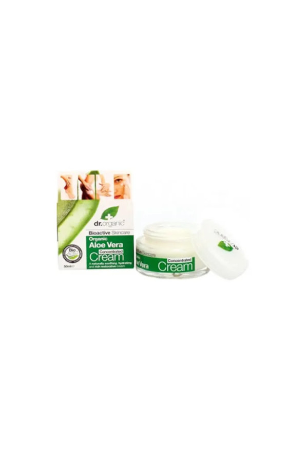 Dr Organic Aloe Vera Crème Concentrée 50ml 