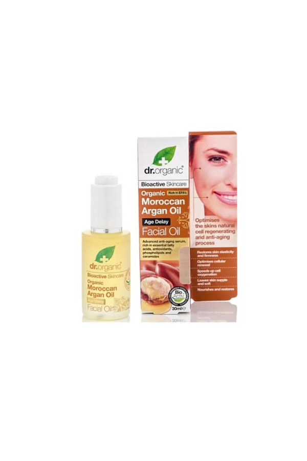 Dr Organic Moroccan Argan Oil Huille Pour Le Visage 30ml