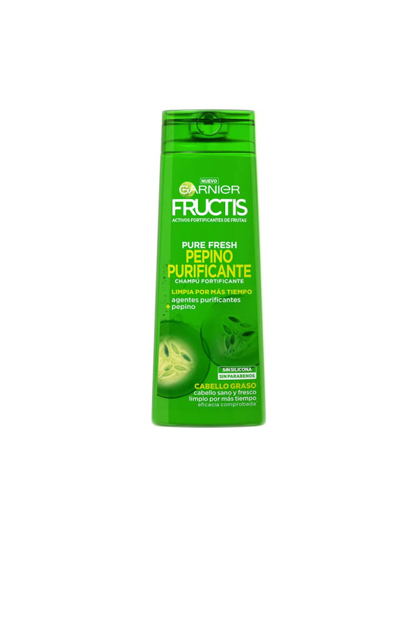 Garnier Fructis Pure Fresh Shampoing Purifiant Au Concombre 360ml