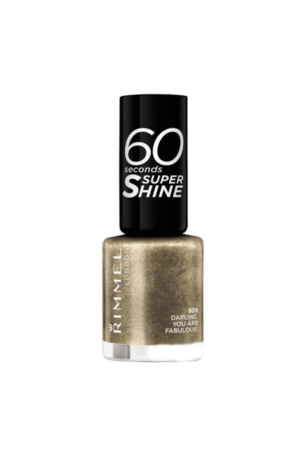 Rimmel London 60 Seconds Super Shine Nail Lacquer 809 Darling You Are Fabulous