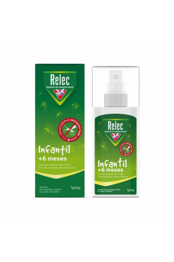 Relec Enfant + 6 Mois Anti Moustiques Vaporisateur 100ml