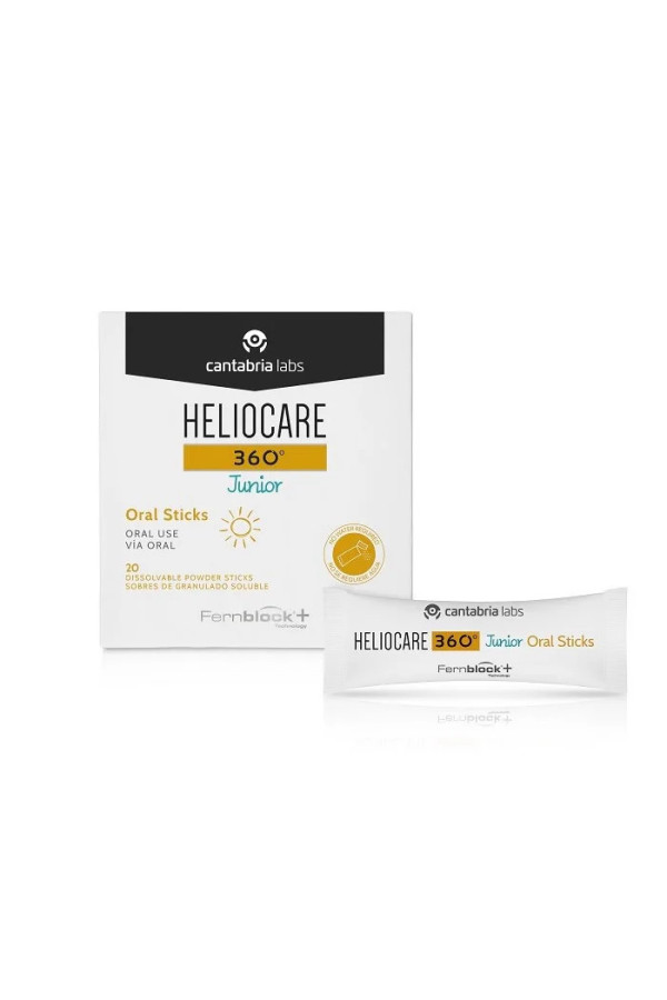 Heliocare 360º Junior Oral Sticks 20 Unités 