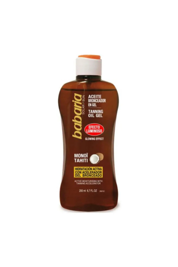Babaria Tanning Oil Gel Glowing Effect 200ml 
