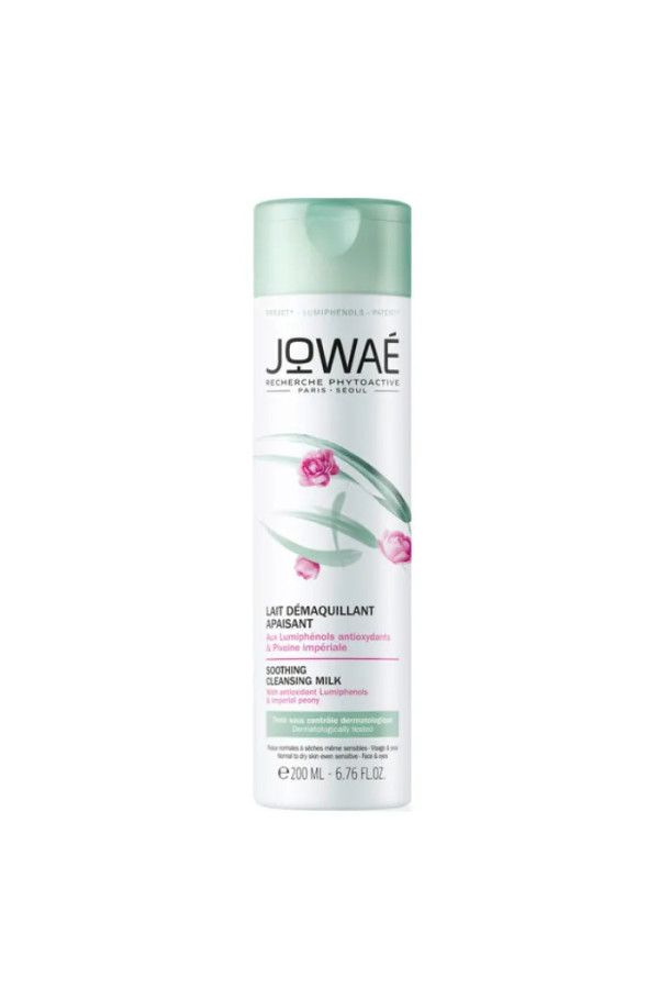 Jowaé Lait Démaquillant Apaisant 200ml