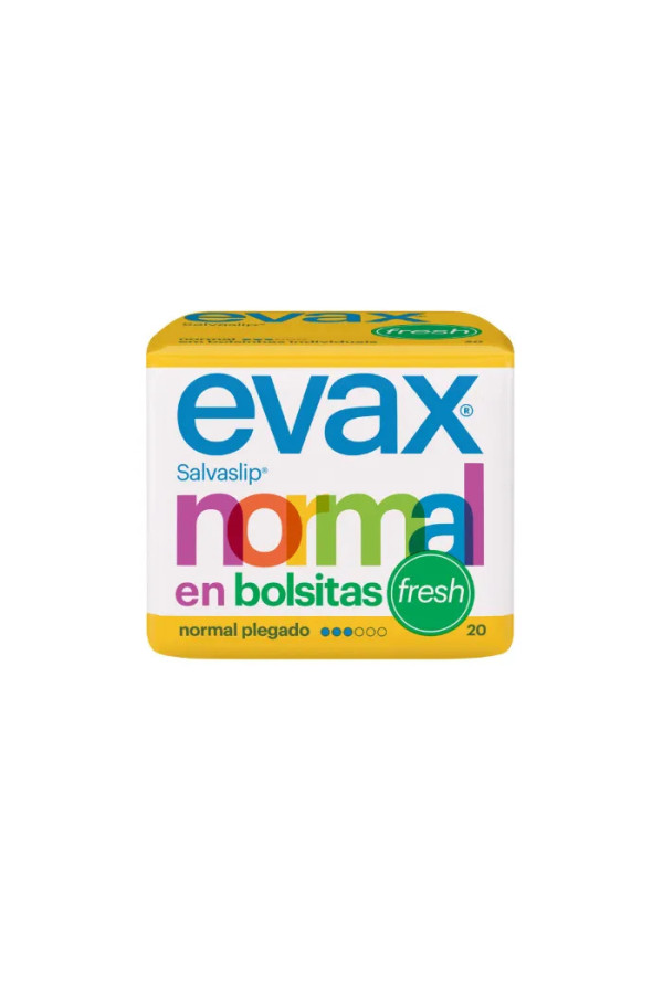 Evax  Normal Fresh Protège Slip Petits Sacs 20 Unités 