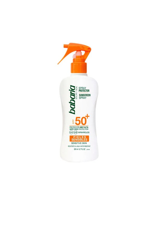 Babaria Sunscreen Spray For Sensitive Skin Spf50 200ml