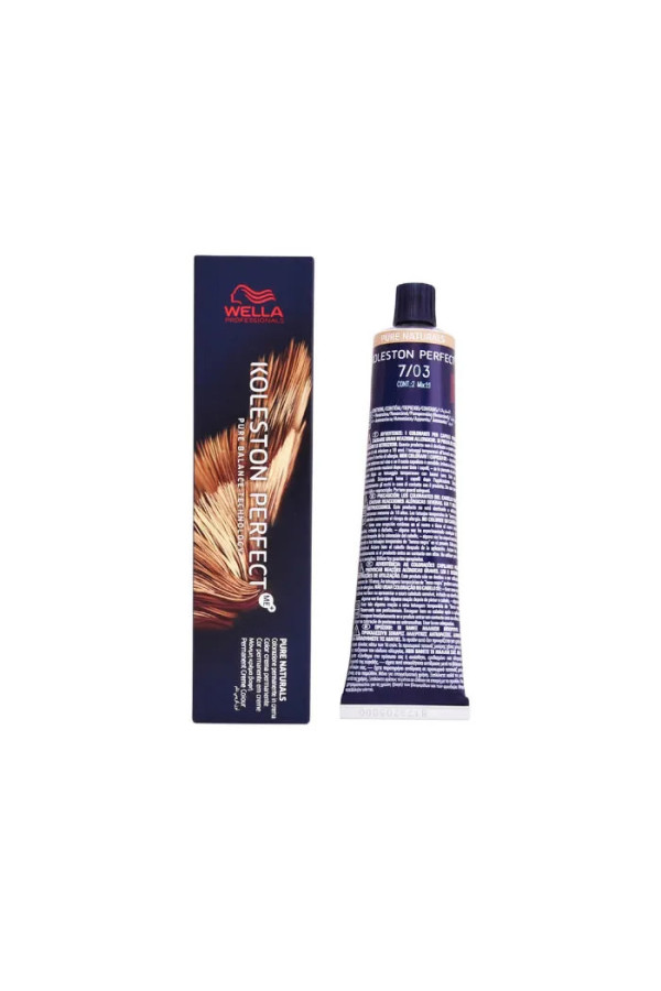 Wella Koleston Perfect Me+ 7/03 Pure Naturals 60ml