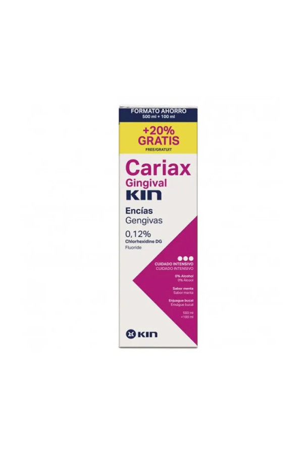 Kin Cariax Gingival Rinse  500ml + 100ml  