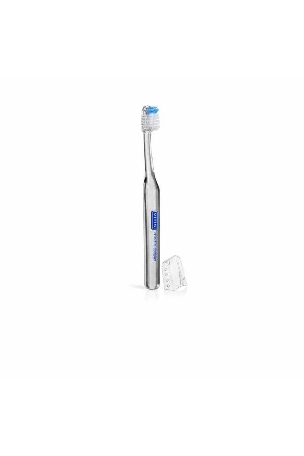 Vitis Brosse À Dents Compacte Moyenne 
