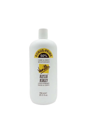Alyssa Ashley Vanilla Hand And Body Moisturizer 750ml