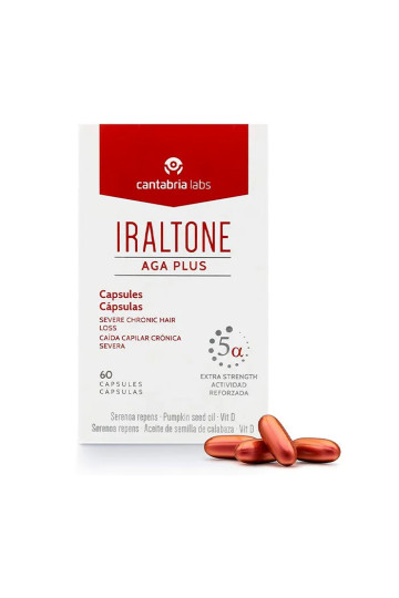 Iraltone Aga Plus Chute Cheveux 60 Capsules