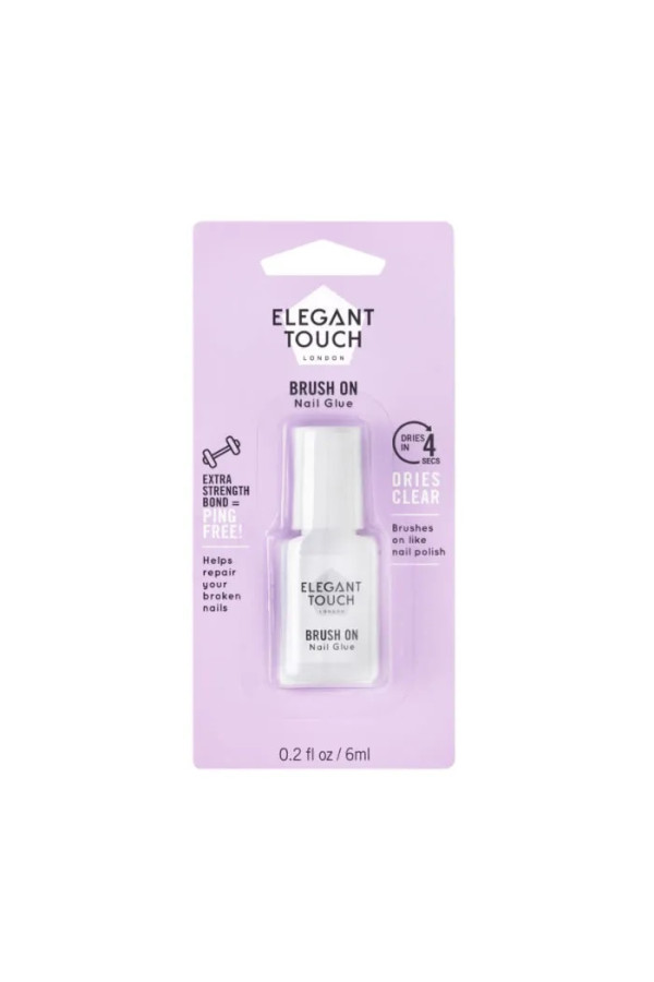 Elegant Touch Brush On Nail Glue