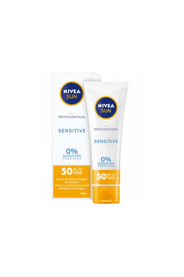 Nivea Sun Facial Sensitive Spf50 50ml