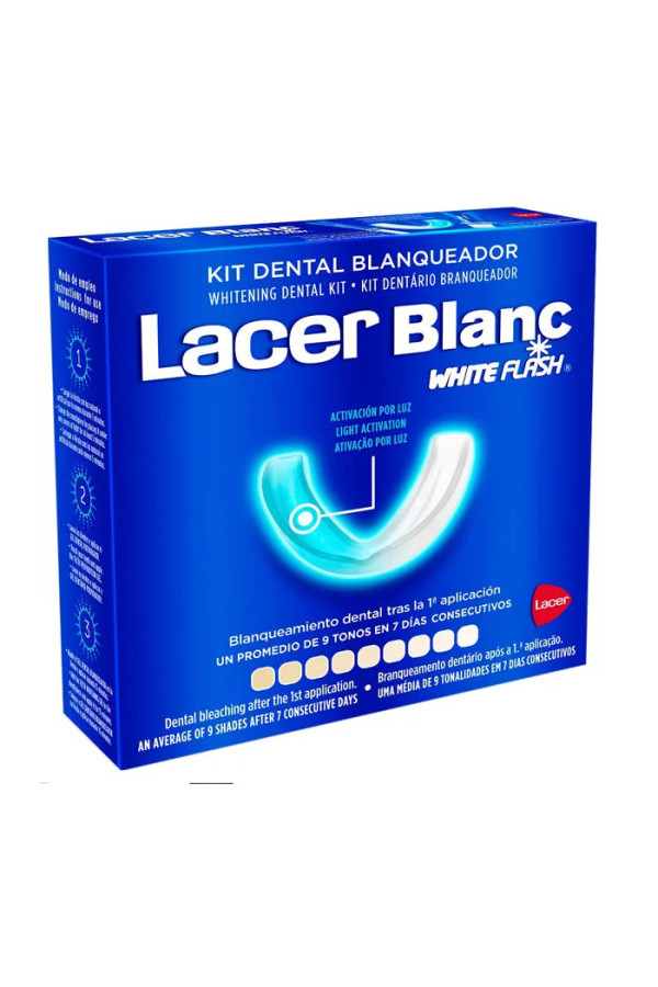 Lacer Blanc White Flash Coffret 3 Produits