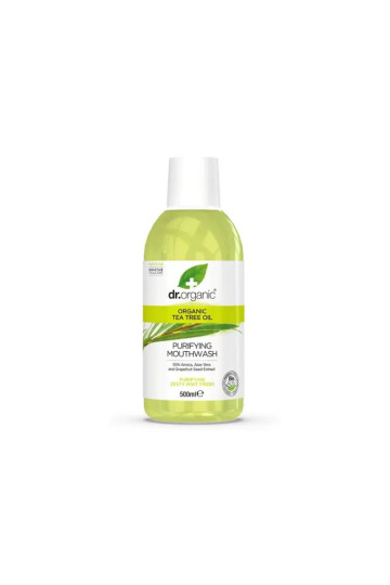 Dr Organic Tea Tree Mouthwash 500ml