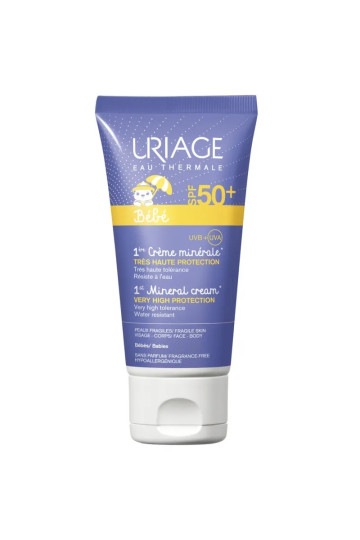 Uriage Baby Crème Minérale SPF50+ 50ml