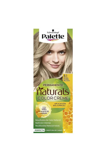 Schwarzkopf Palette Naturals Color Creme 8.1 Frosted Light Blonde