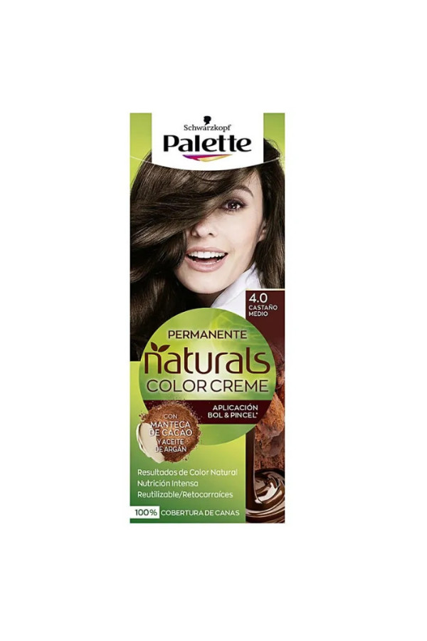 Schwarzkopf Palette Naturals Color Creme 4.0 Medium Chestnut