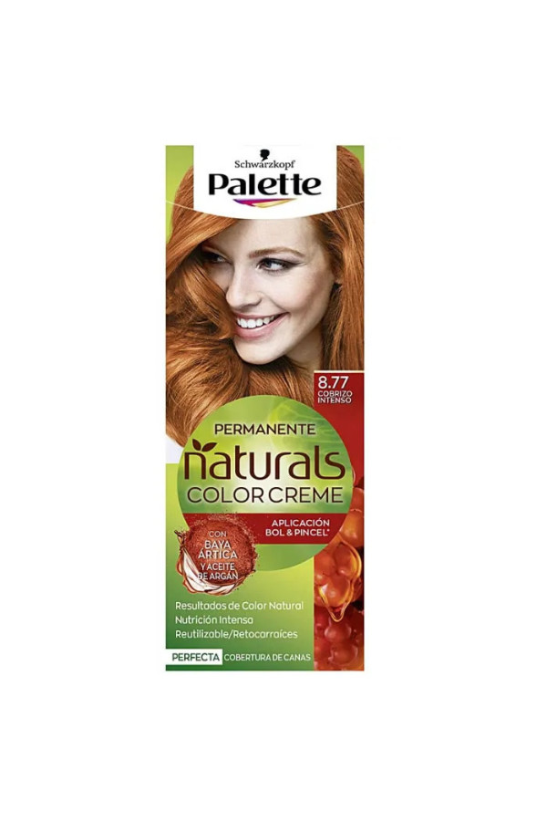 Schwarzkopf Palette Naturals Color Creme 8.77 Intense Copper