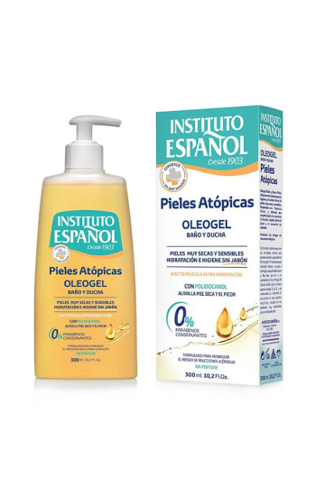 Instituto Español Atopique Peau Oleogel Pour Le Bain Et La Douche 300ml
