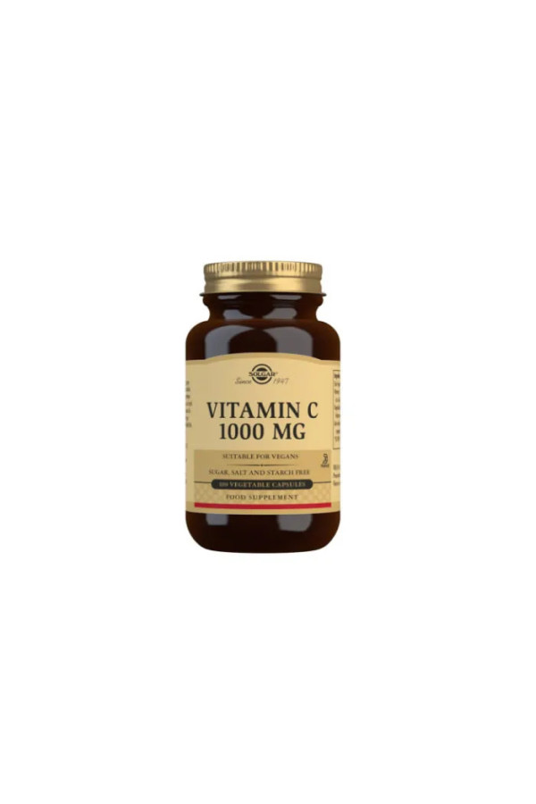 Solgar Vitamin C 1000 mg Vegetable Capsules - Pack of 100