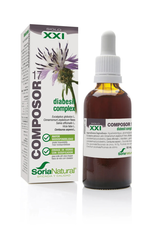 Soria Composor 17 Diabesil Complex Siglo Xxi 50ml