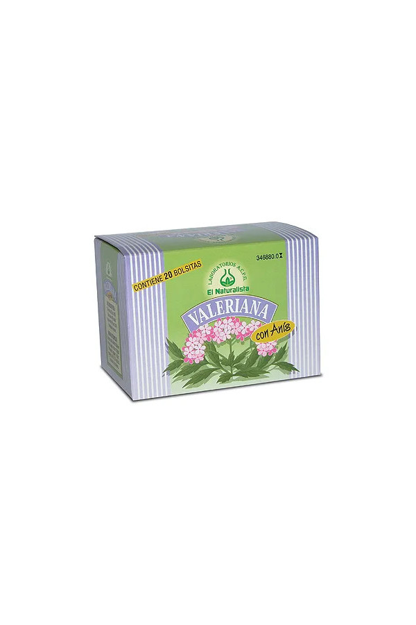 El Natural Valeriana Con Anis 20 Bolsitas Infusion