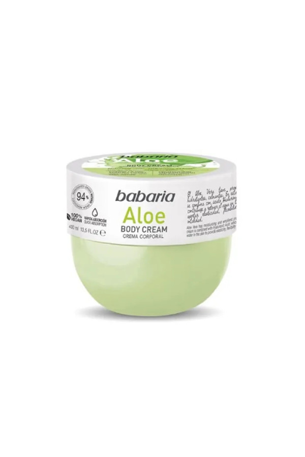 Babaria Aloe Crème pour Le Corps 400ml