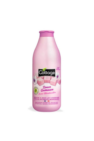 Cottage Douce Guimauve Douche & Bain Lait Hydratant 750ml