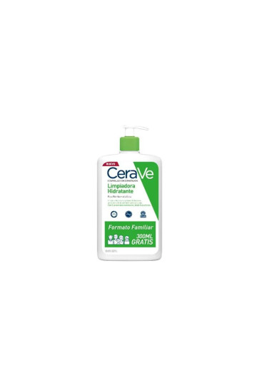 Cerave Crème Lavante Hydratante Peaux Normales À Sèches 1l