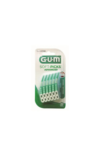 Gum Soft Picks Advanced Regular 30 Unités