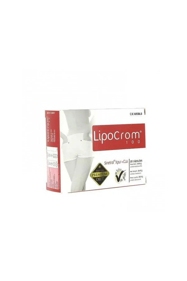 Nc Lipocrom 100 20 Cápsulas Nutricion Center
