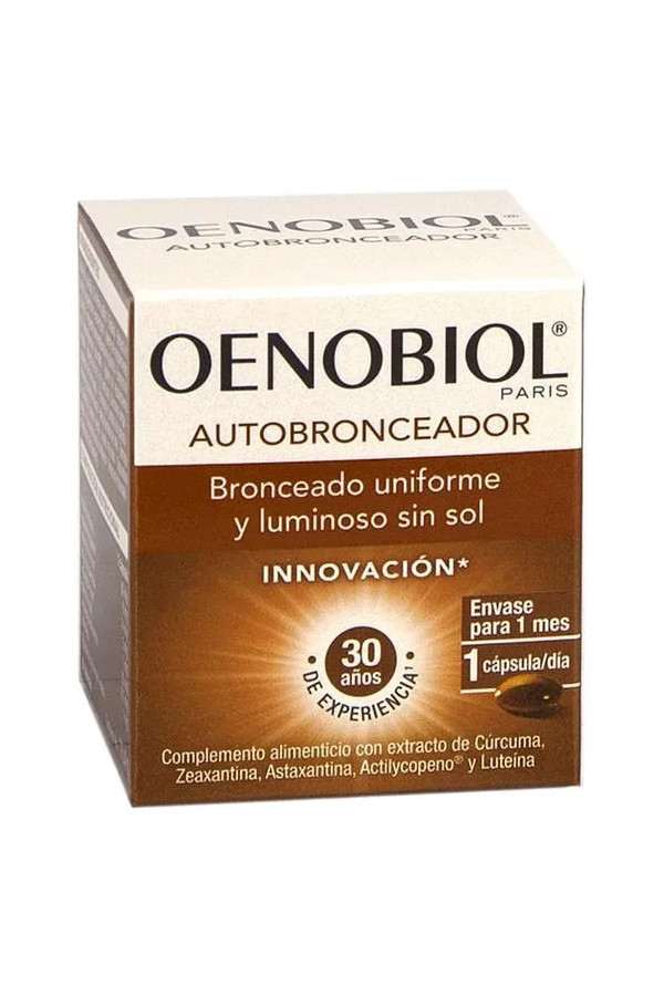 30 Cápsulas Autobronceadoras Oenobiol