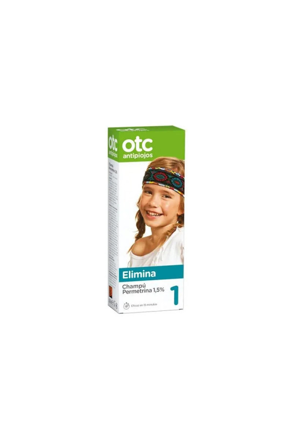 Otc Antipiojos Élimine Le Shampooing À La Perméthrine 1,5 125ml