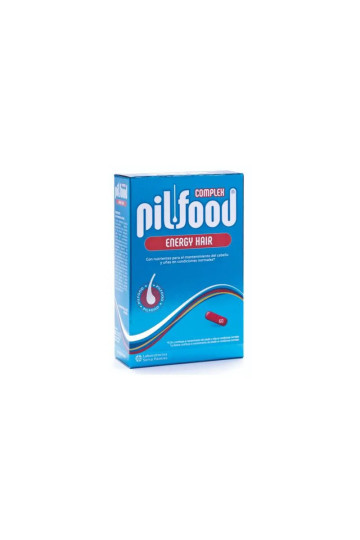 Pilfood Complex Energy Perte De Cheveux 60 Comprimés