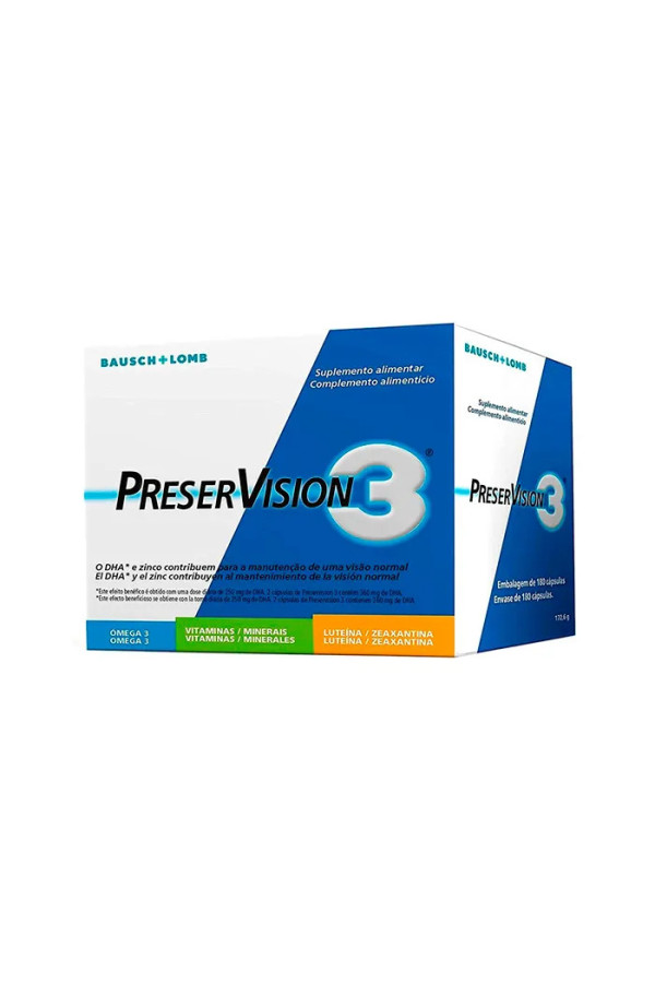 Bausch+lomb Bausch y Lomb Preservision 3 180 Capsules