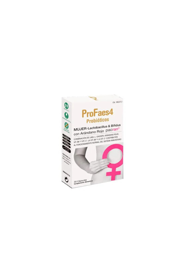 Profaes4 Probióticos Mujer 30 Cápsulas