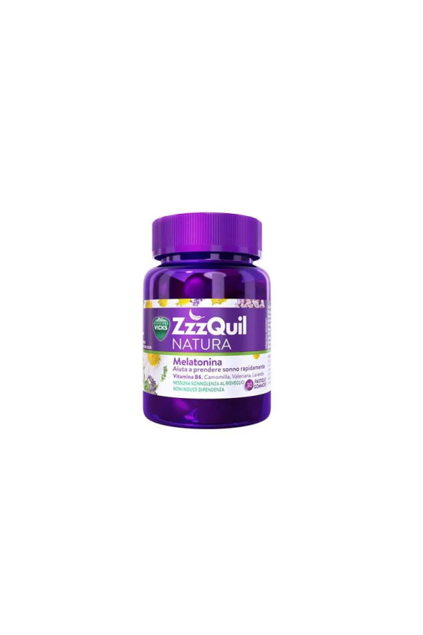 Vicks Zzzquil Natura Mélatonine 30 Unités