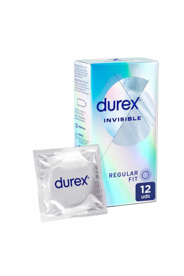 Durex Invisible Regular Fit Condoms 12 Units