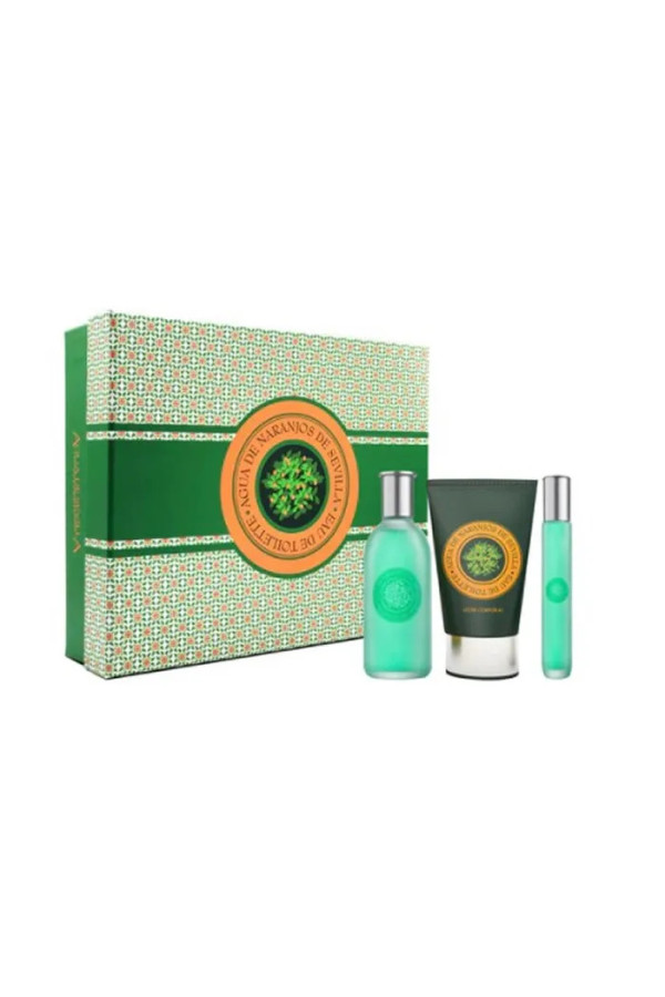 Aire De Sevilla Agua De Naranjos Eau De Toilette Vaporisateur 125ml Coffret 3 Produits
