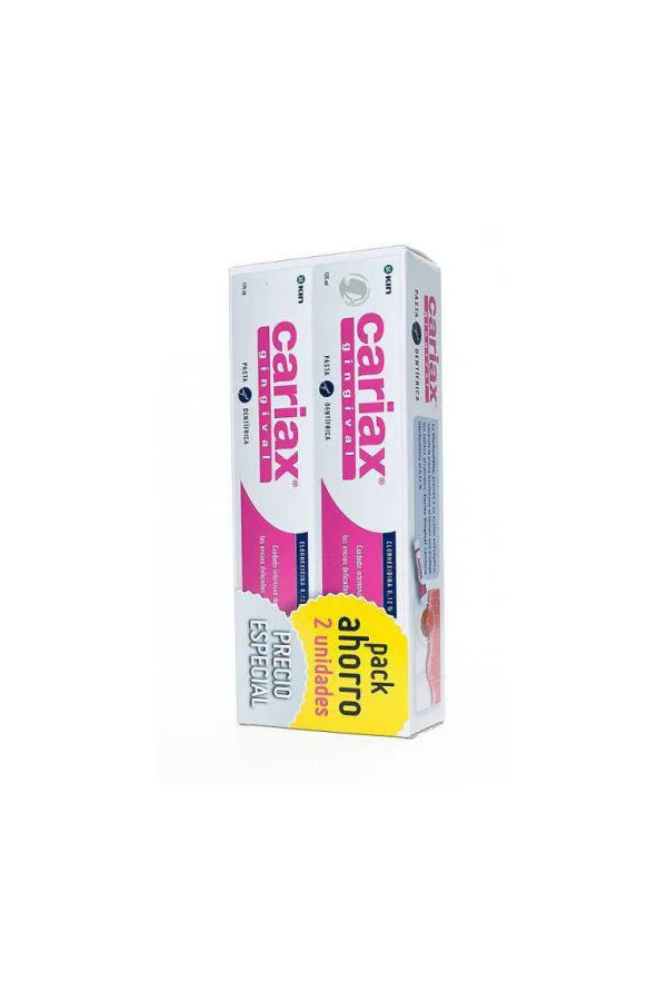 Kin Pasta Cariax Gingival 125ml Pack 2 Units